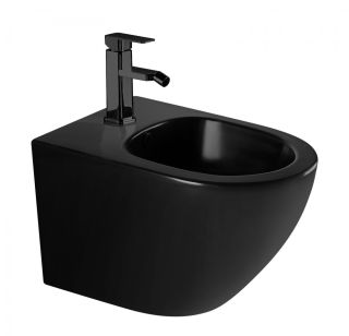 Биде подвесное ABBER Bequem AC1150MB чёрный матовый